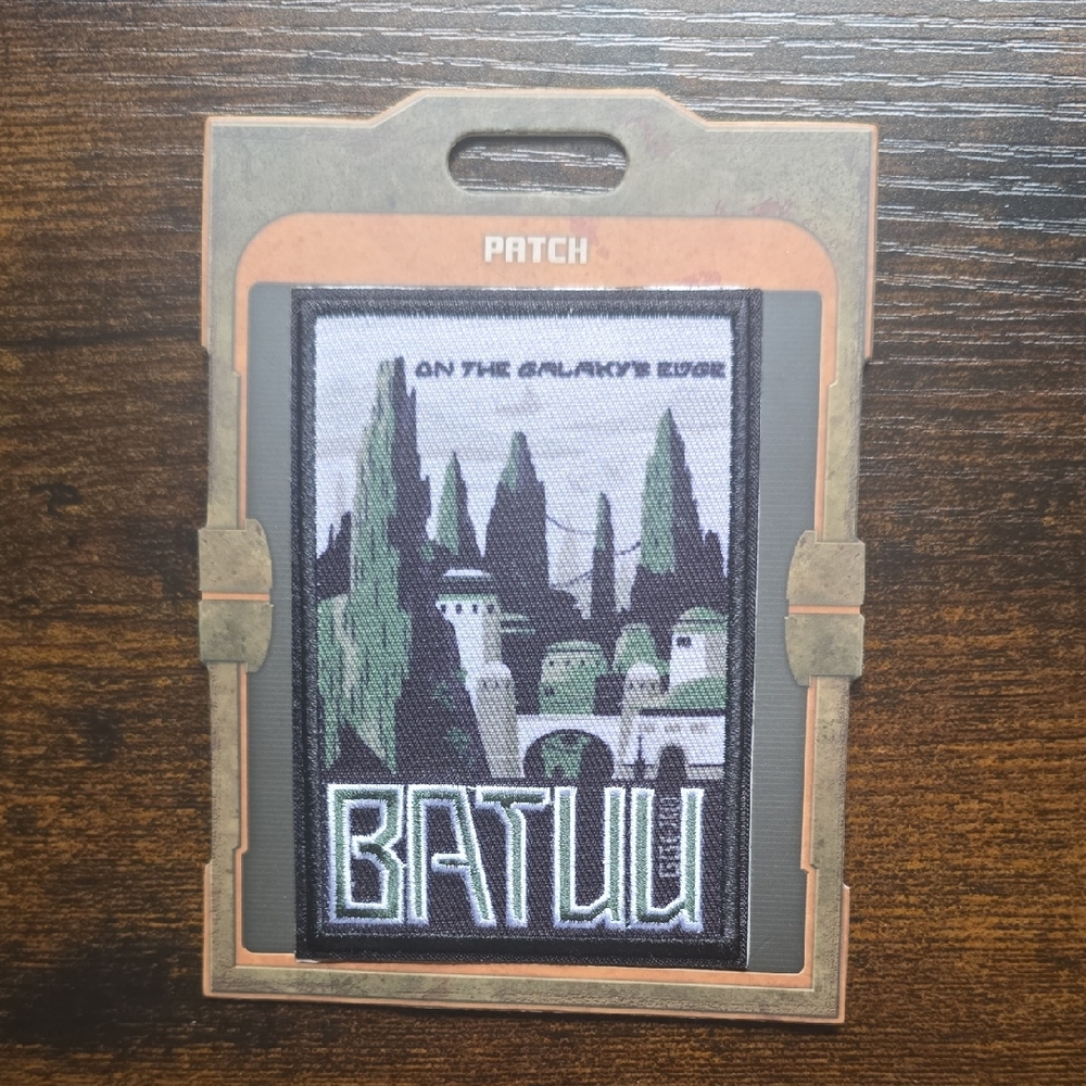 Star Wars Customizable Patch with Orange and Black Accents